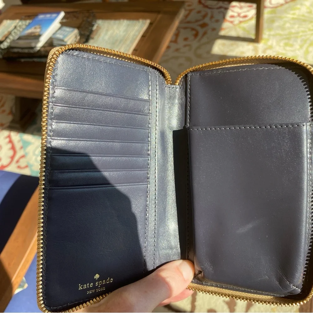 Kate Spade Metallic Gold Wallet